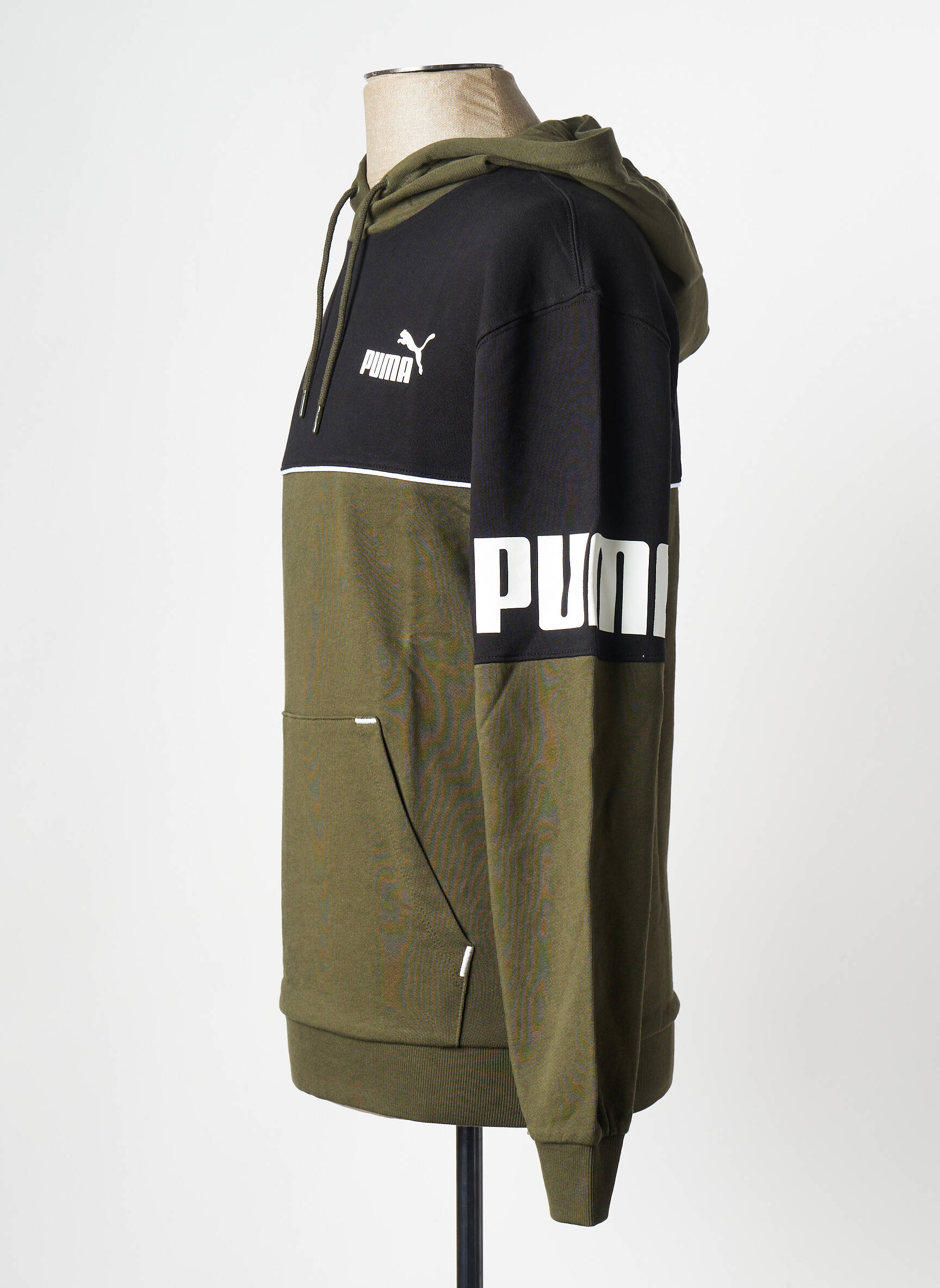 Kapišonas apvalus kaklas žalias PUMA vyras