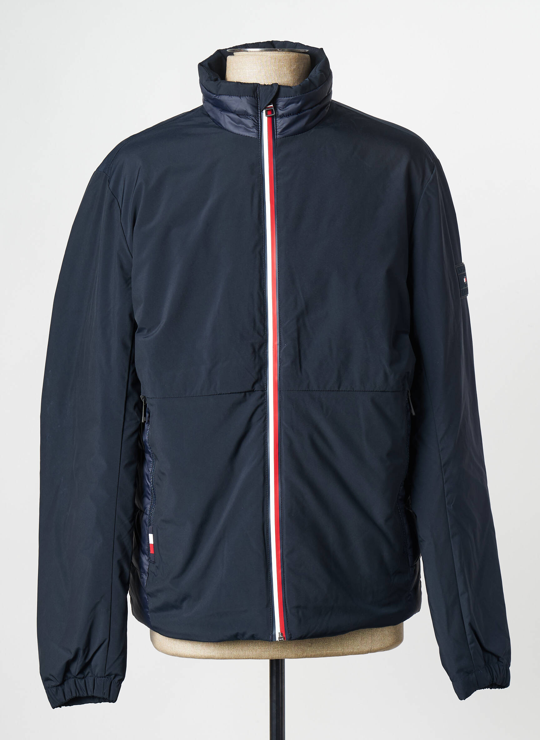 Kasdienis švarkas aukšta apykaklė mėlyna TOMMY HILFIGER vyras