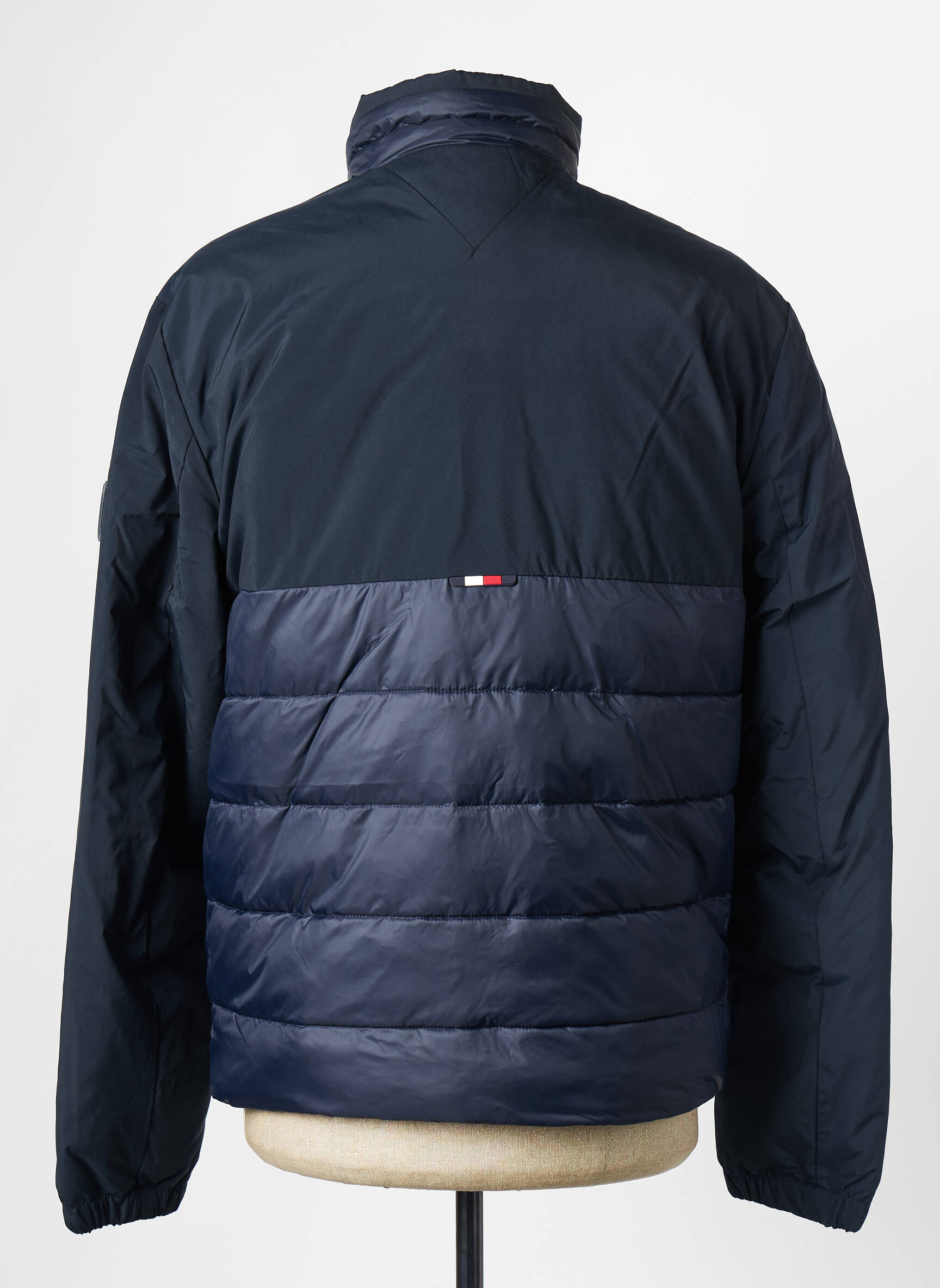 Kasdienis švarkas aukšta apykaklė mėlyna TOMMY HILFIGER vyras