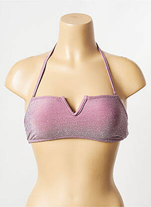 Maudymosi viršūnė raudona PIECES moteris