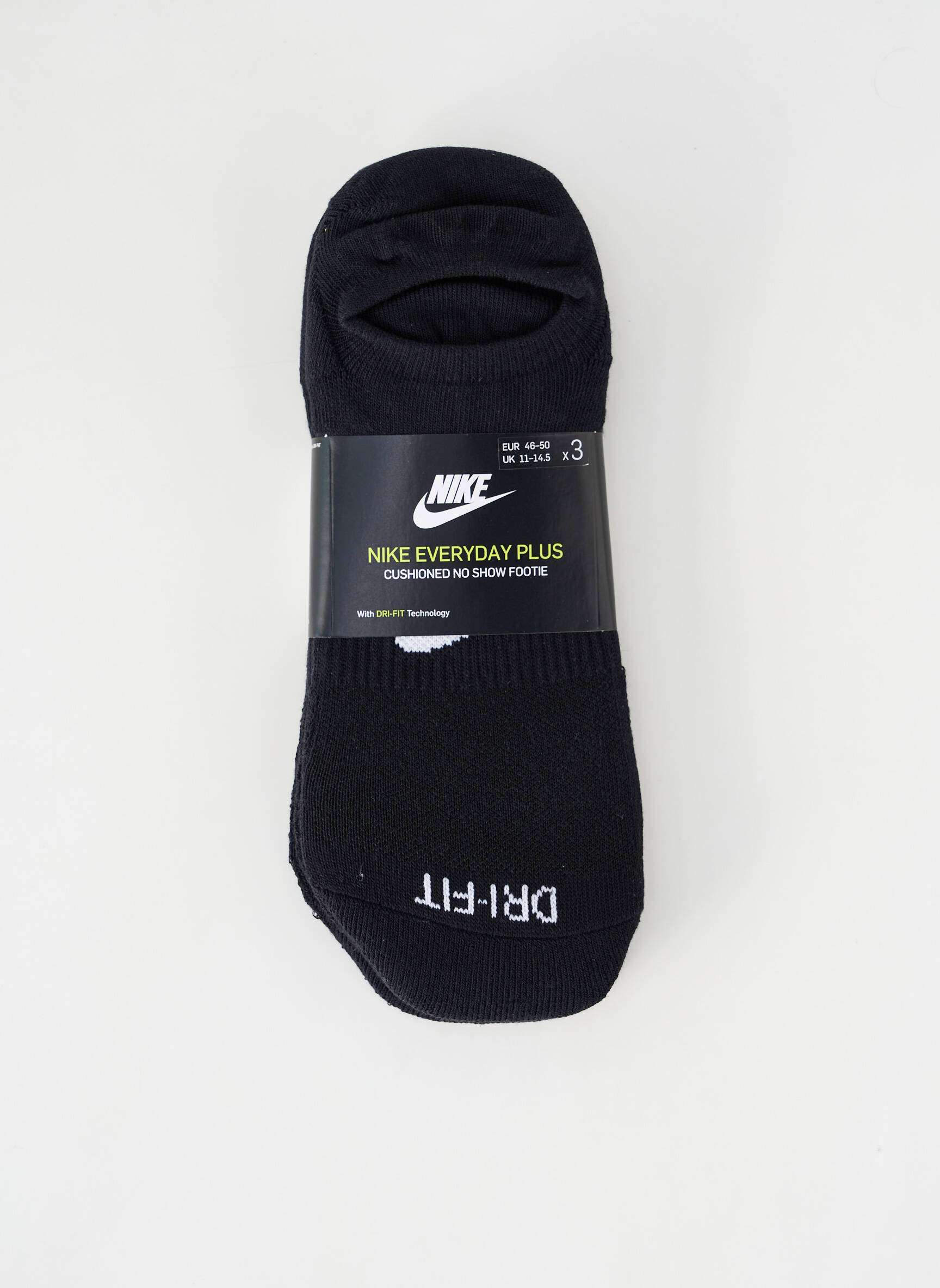 Kojinės juodas NIKE unisexas