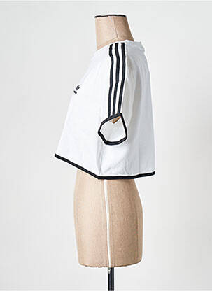T-marškinys baltas ADIDAS moteris
