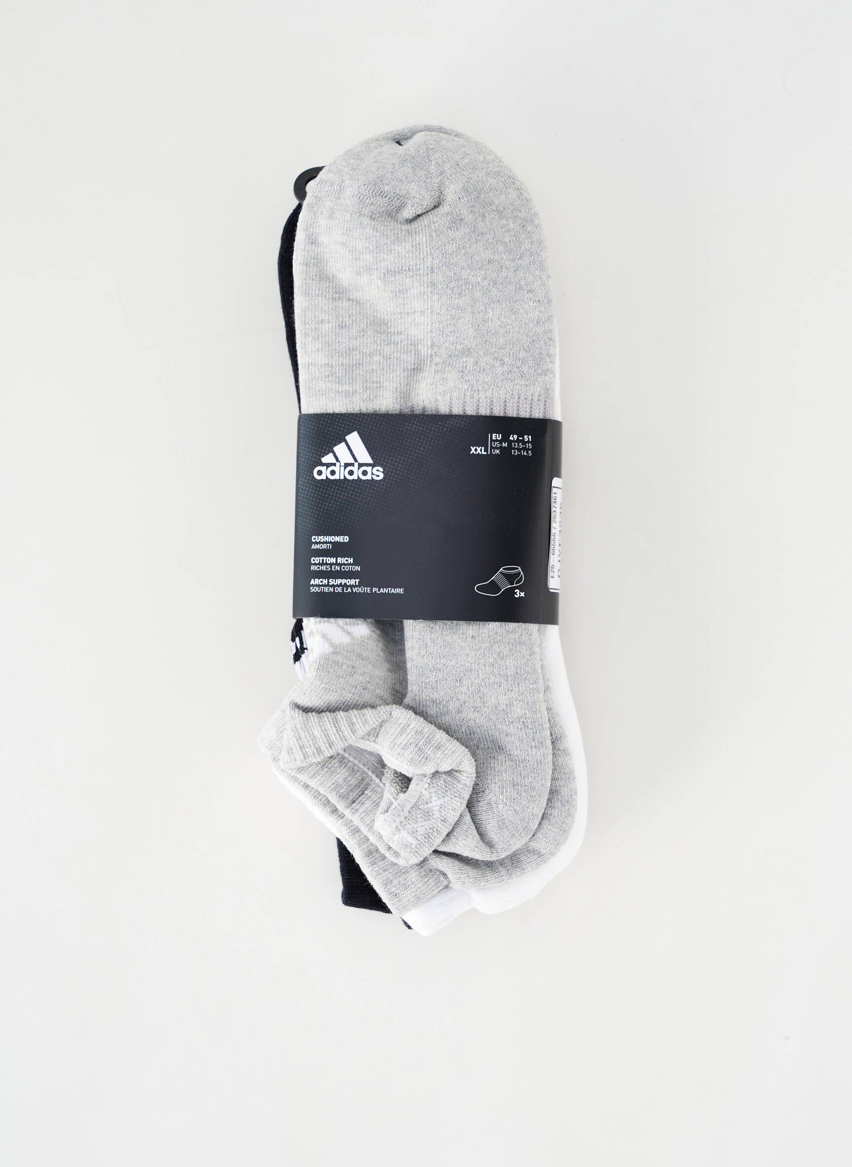 Kojinės pilka ADIDAS unisexas