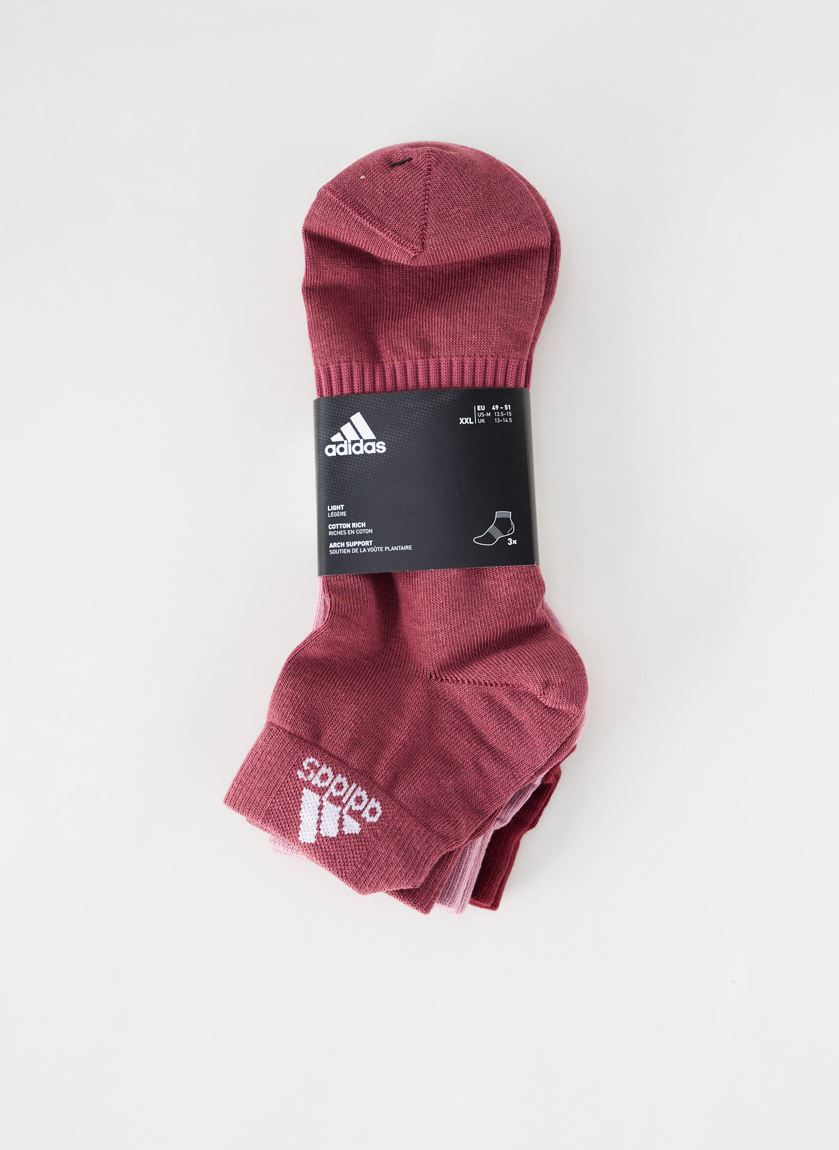 Kojinės rožinė ADIDAS unisexas