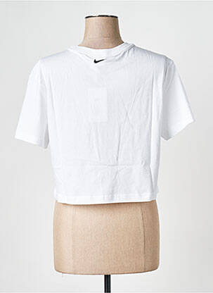 T-marškinys baltas NIKE moteris
