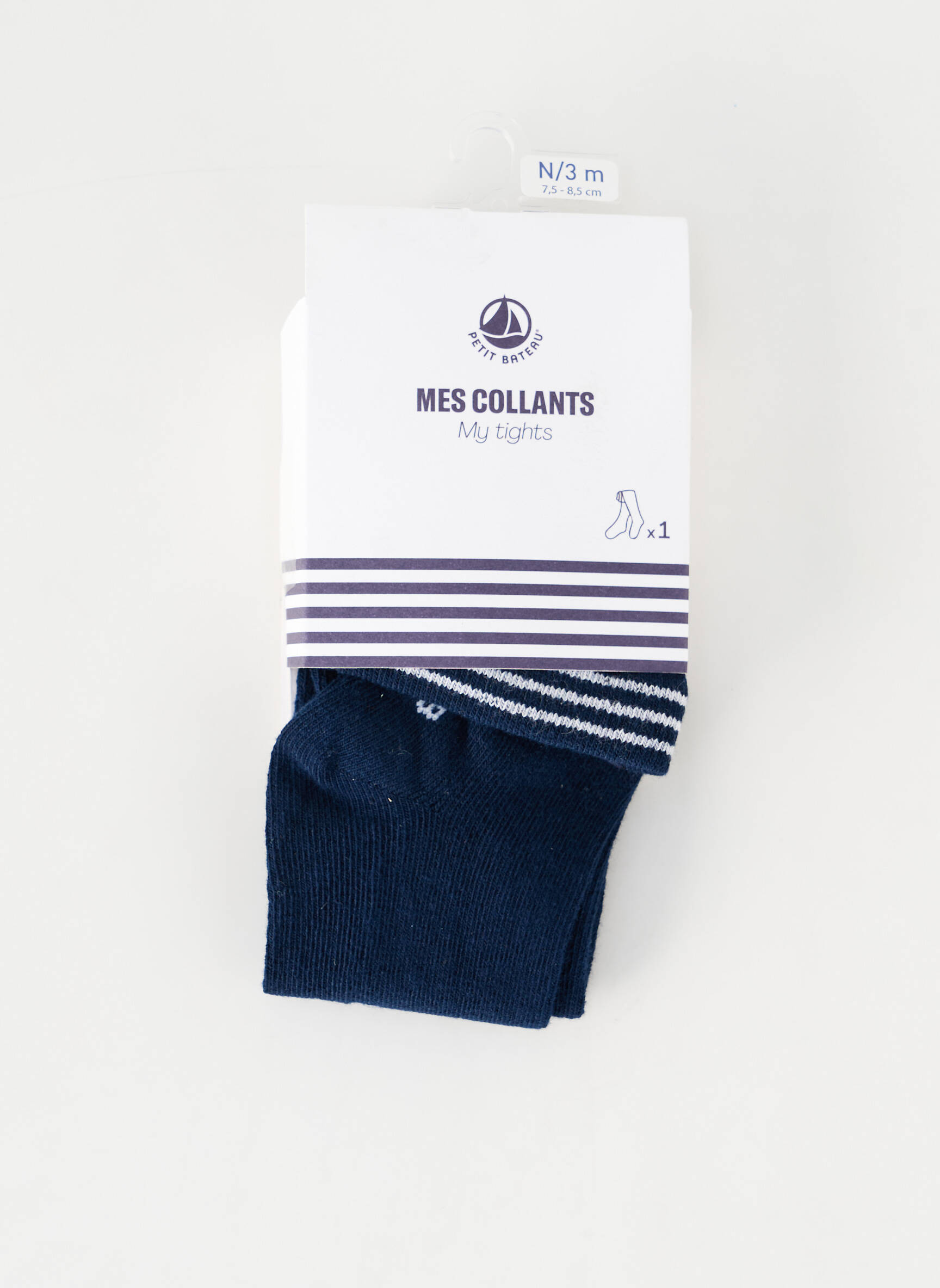 Kojinės mėlyna PETIT BATEAU mergina