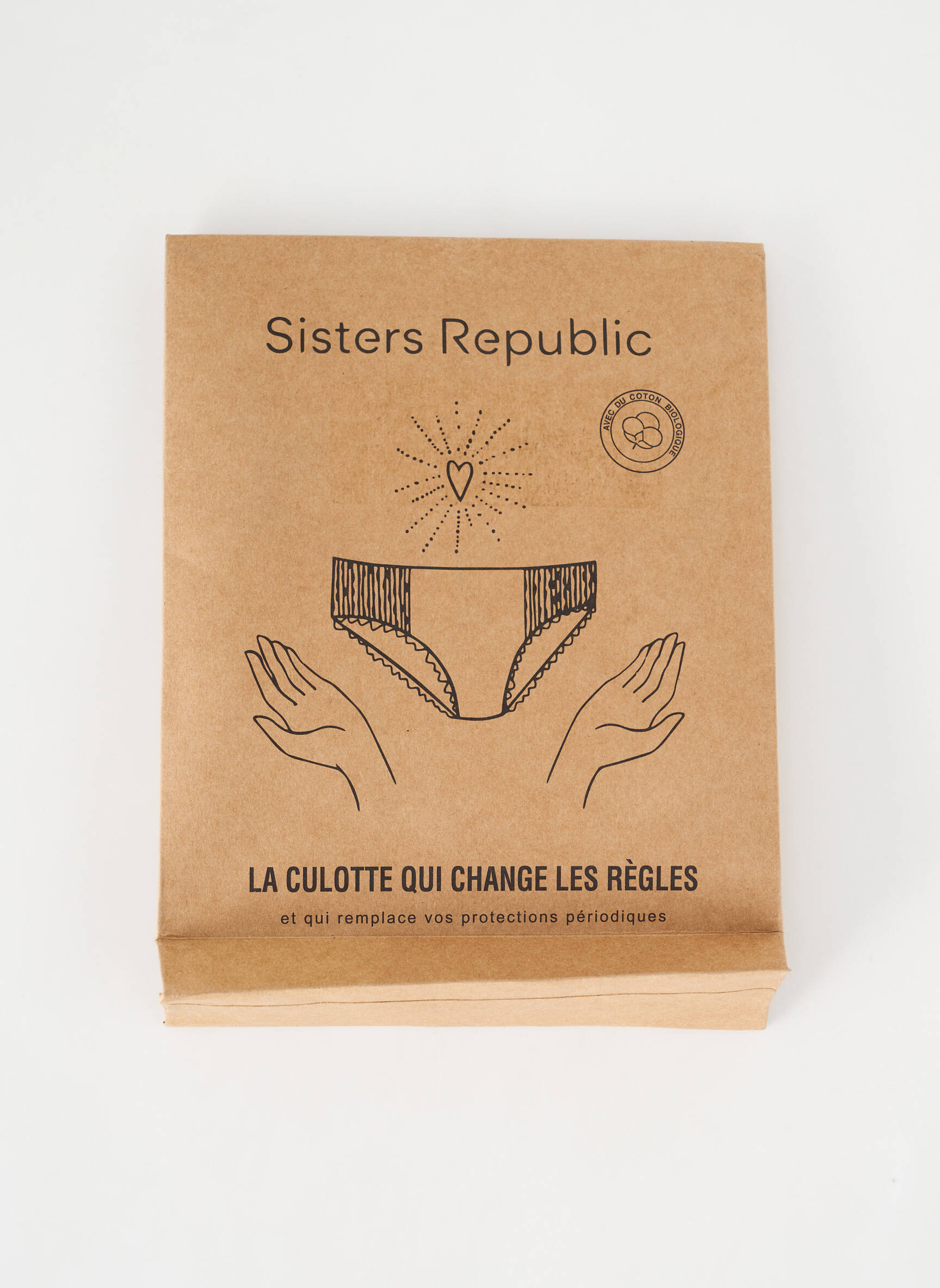 Menstruacinė kelnaitė juodas SISTERS REPUBLIC moteris