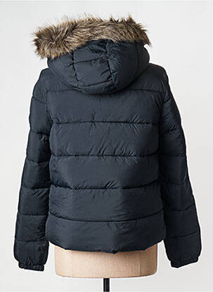 Pūkinė striukė juodas SUPERDRY moteris