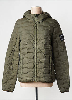 Pūkinė striukė kaki SUPERDRY moteris