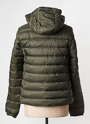 Pūkinė striukė žalias SUPERDRY moteris