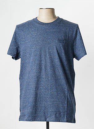 T-marškinys mėlyna SUPERDRY vyras
