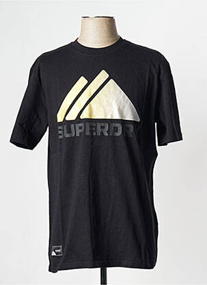 T-marškinys juodas SUPERDRY vyras