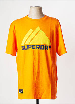 T-marškinys oranžinė SUPERDRY vyras