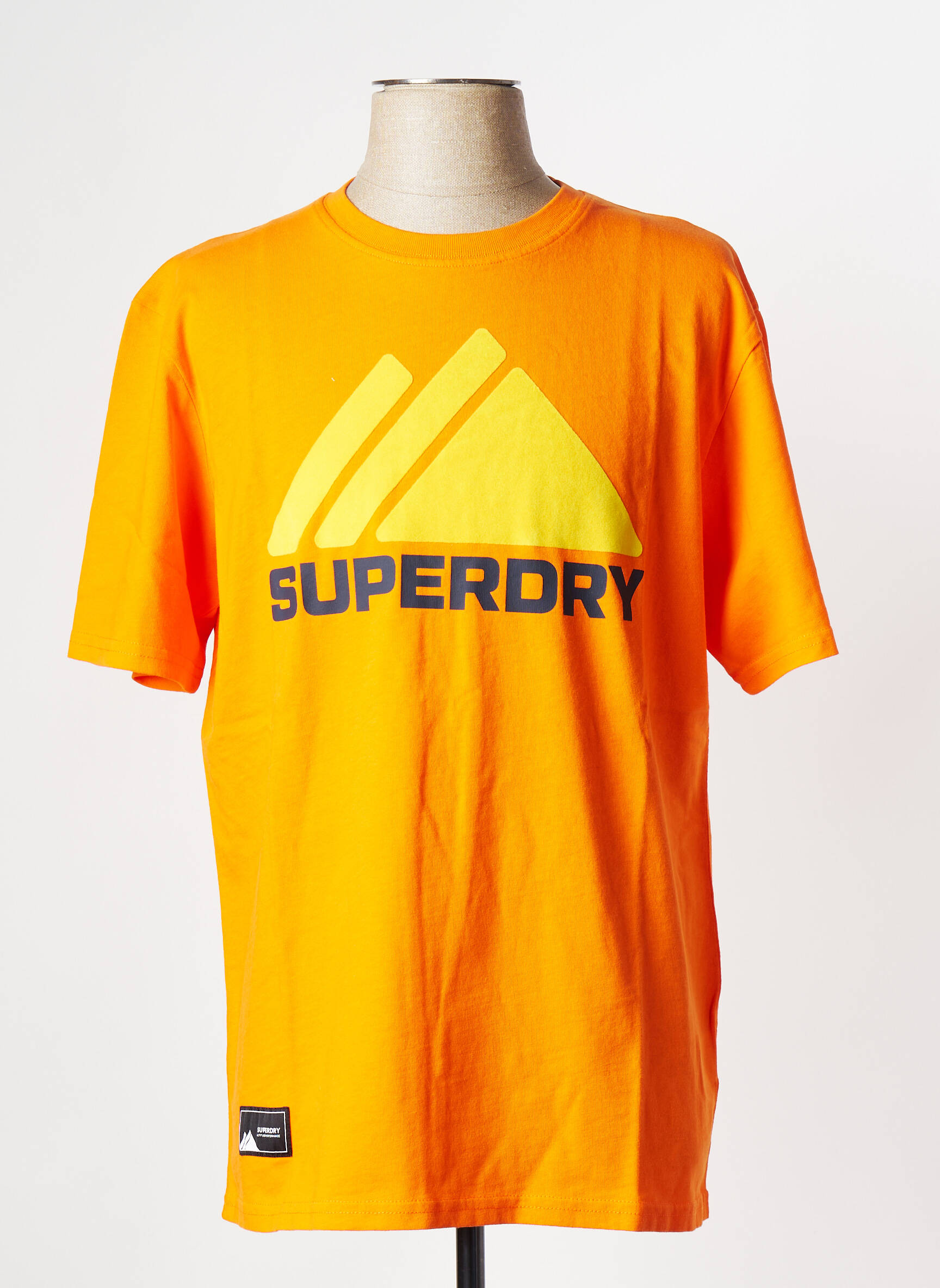 T-marškinys oranžinė SUPERDRY vyras