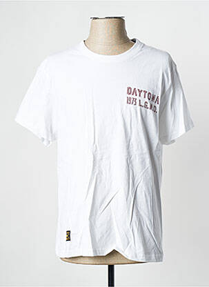 T-marškinys baltas DAYTONA vyras