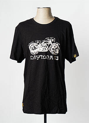 T-marškinys juodas DAYTONA vyras