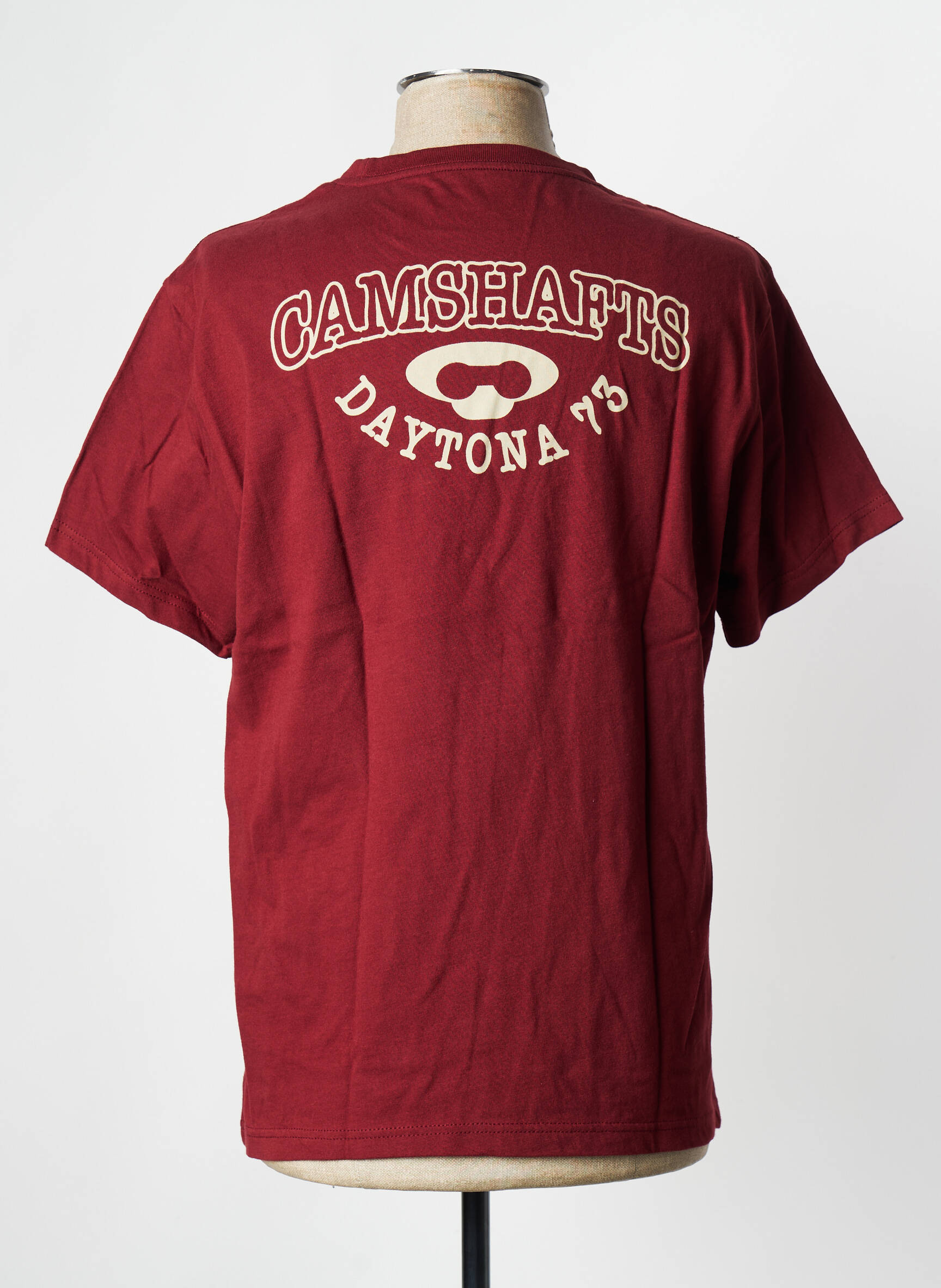 T-marškinys bordeaux DAYTONA vyras