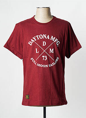 T-marškinys bordeaux DAYTONA vyras
