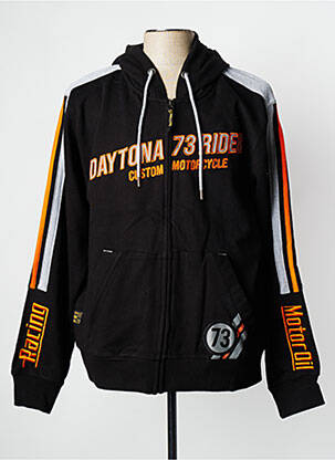 Ilgų rankovių liemenė juodas DAYTONA vyras