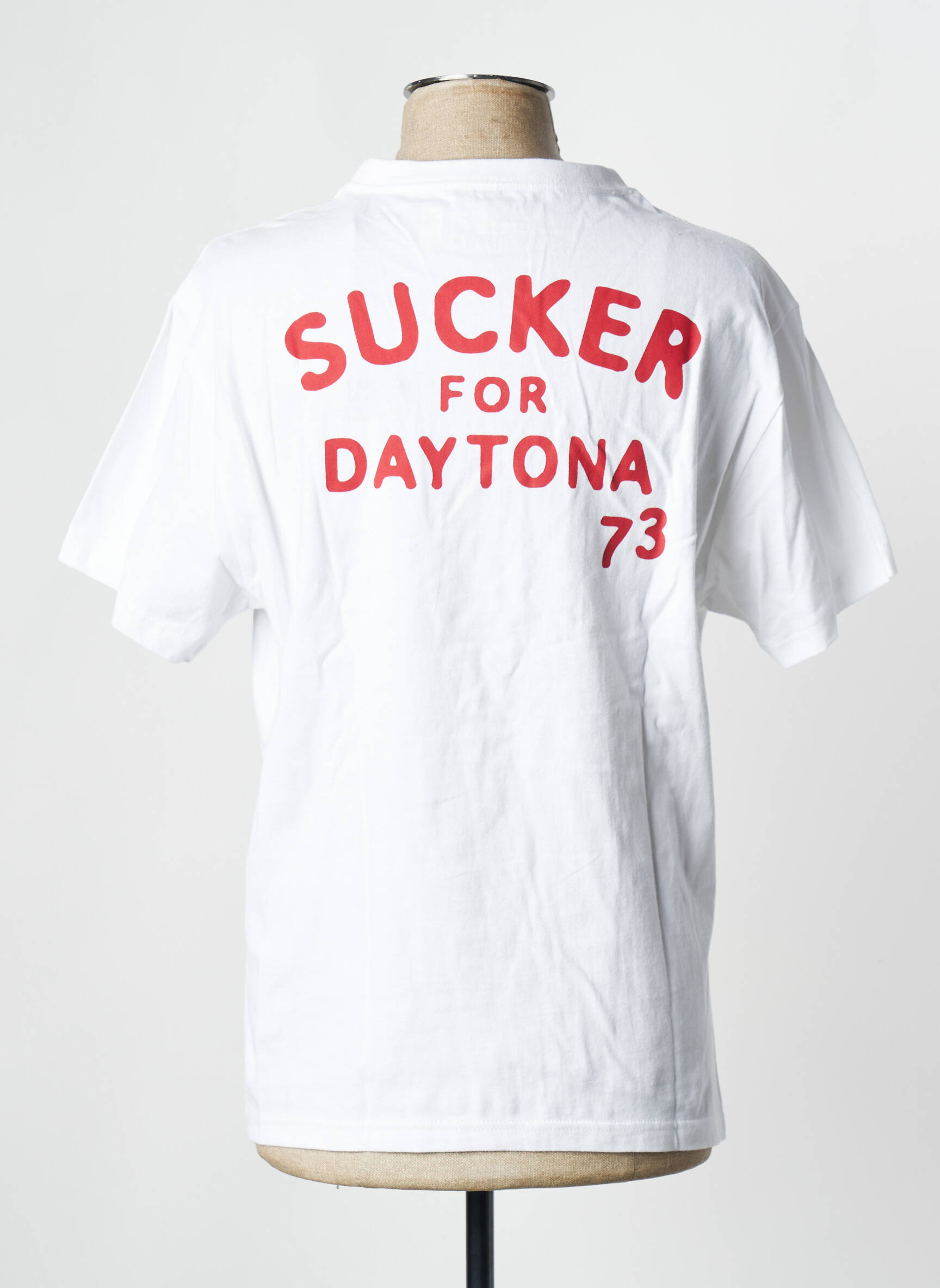 T-marškinys baltas DAYTONA vyras