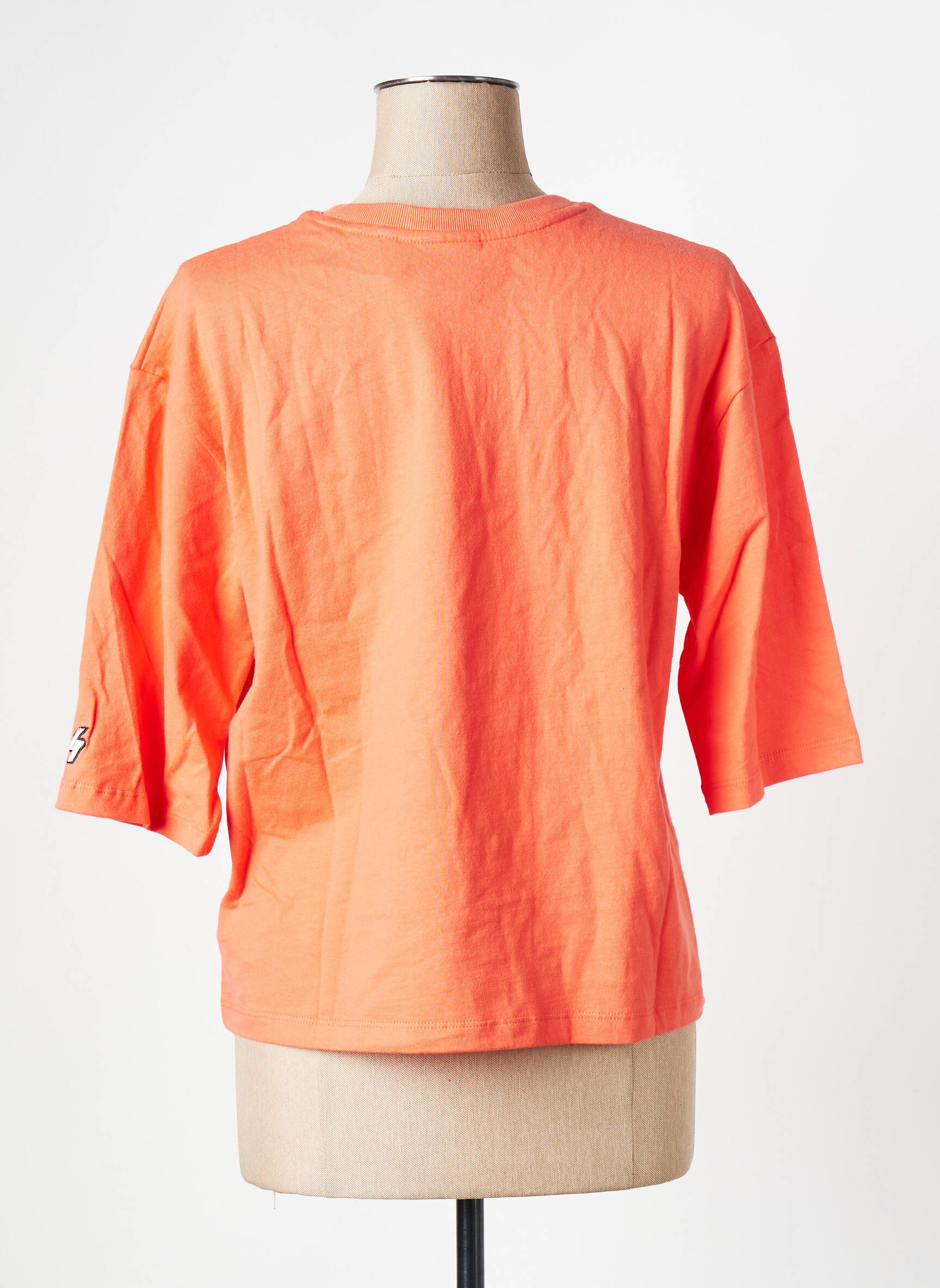 T-marškinys rožinė SUPERDRY moteris