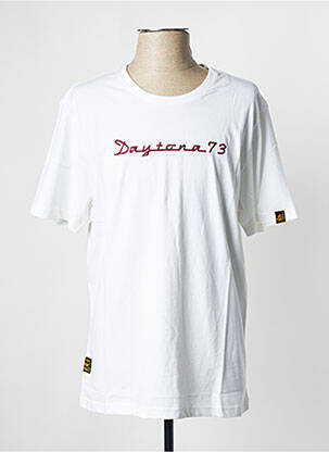 T-marškinys baltas DAYTONA vyras