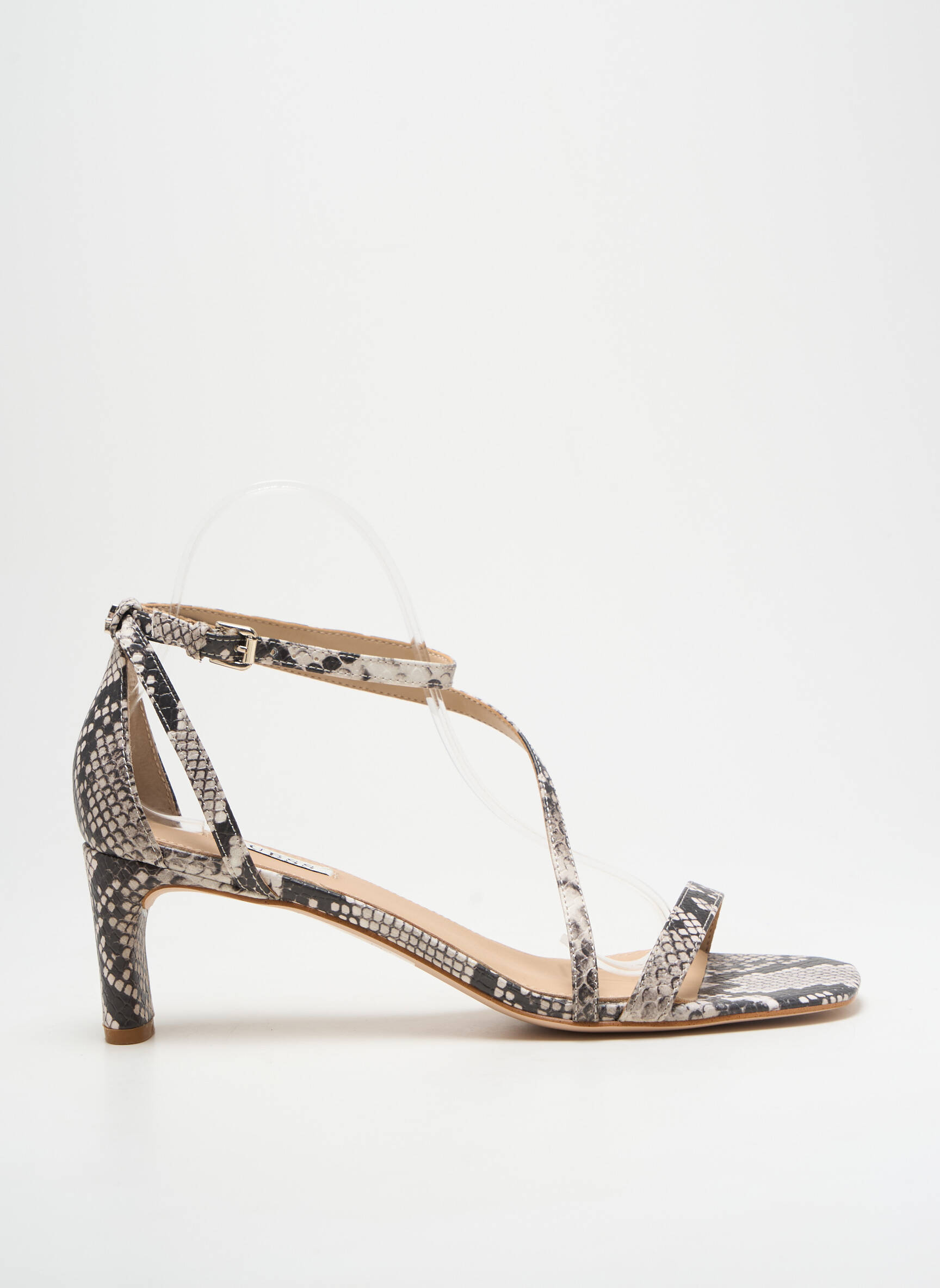 Sandalai/nu pėdos užsegimas kilpa(s) kulnas nuo 4 iki 6 cm pilka GUESS moteris