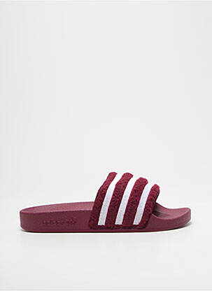 Sandalai/nu pėdos atvira pabaiga plokščias kulnas iki 3 cm raudona ADIDAS moteris
