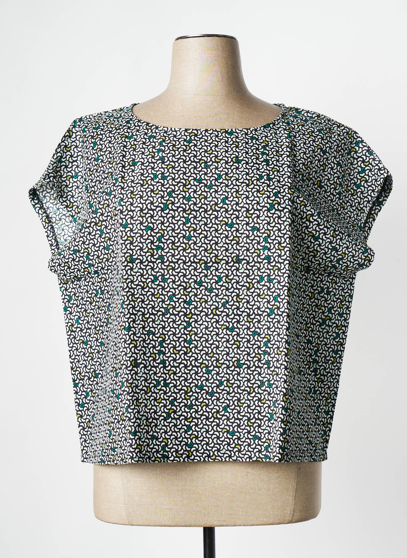 Viršūnė trumpas rankovės trumpas rankovės baltas LA FIANCEE DU MEKONG moteris
