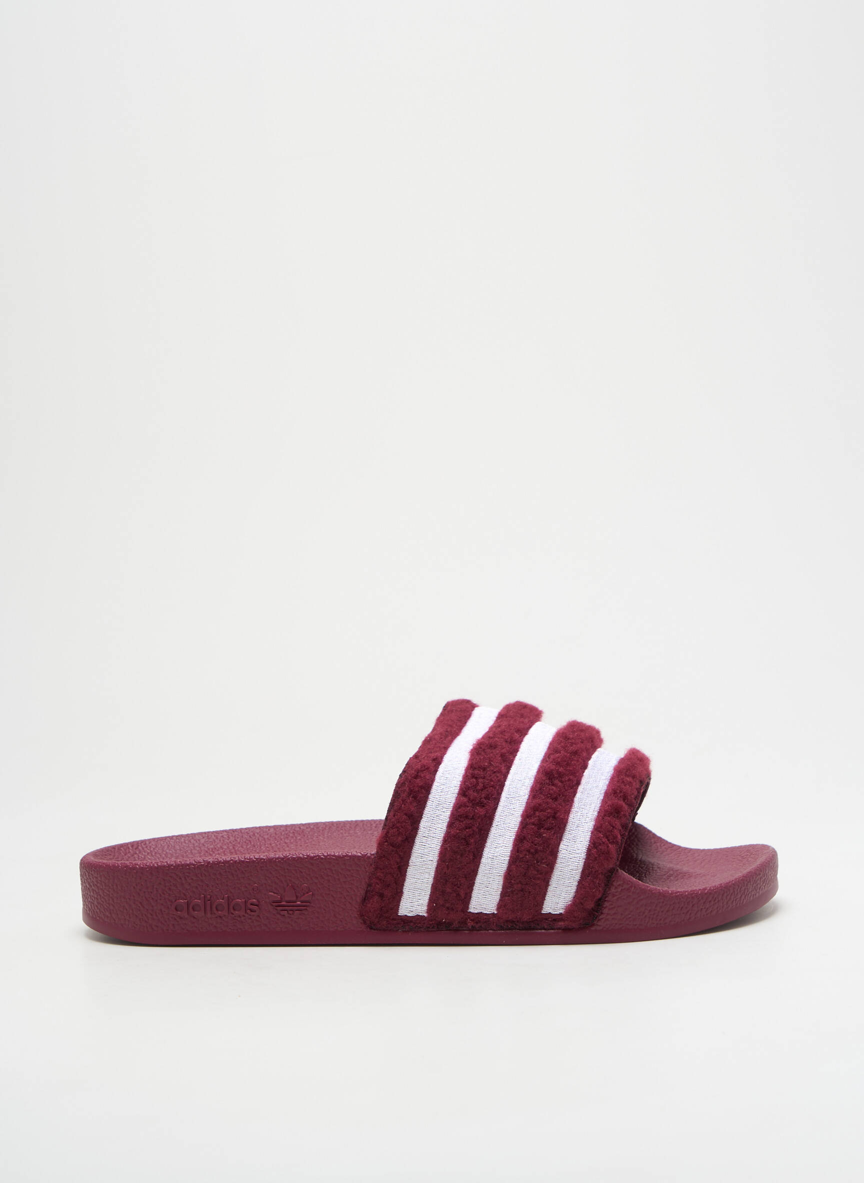 Sandalai/nu pėdos atvira pabaiga plokščias kulnas iki 3 cm raudona ADIDAS moteris