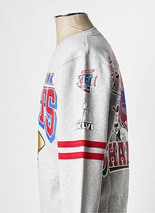 Mikroskopas pilka MITCHELL & NESS vyras