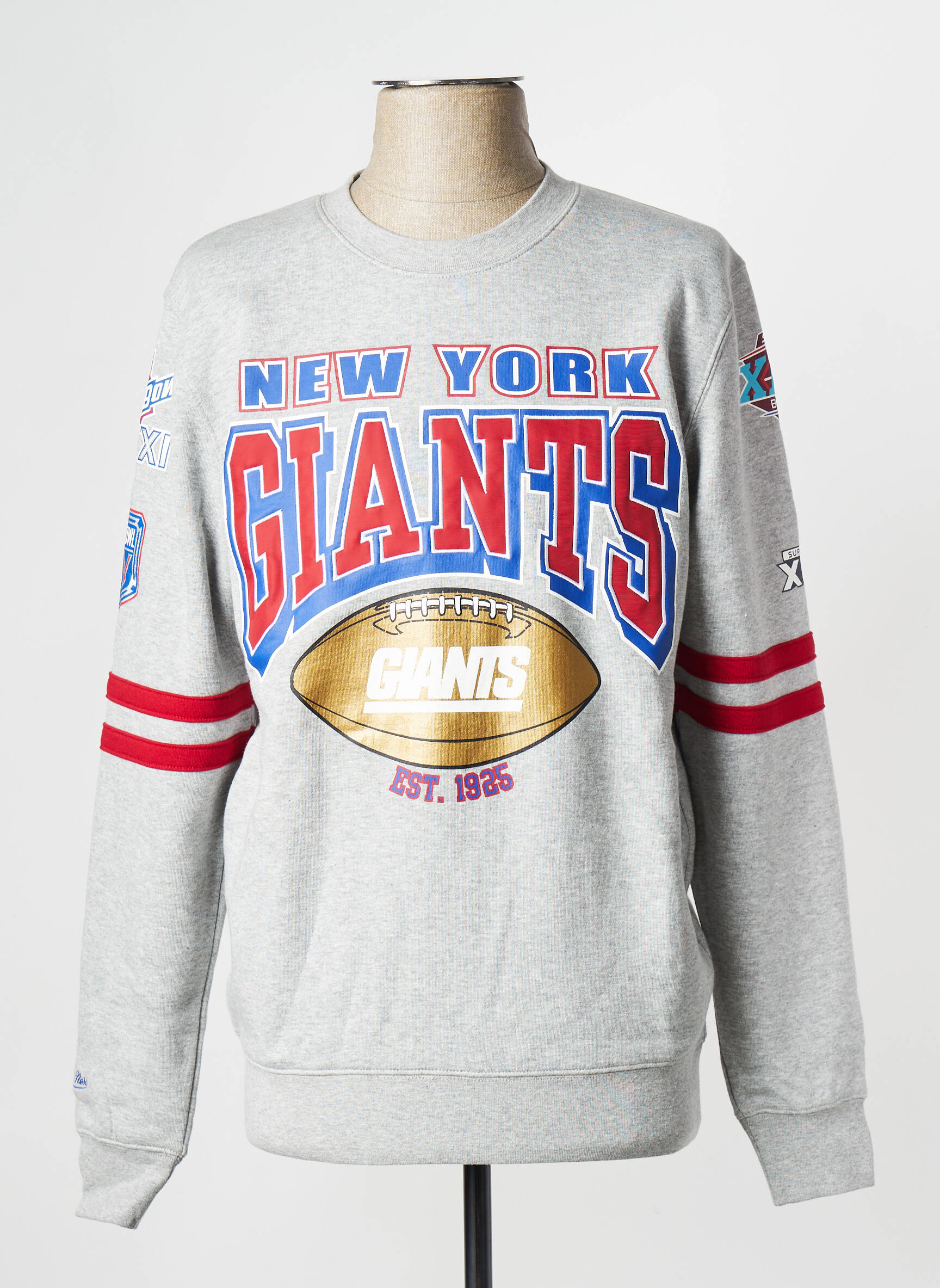 Mikroskopas pilka MITCHELL & NESS vyras
