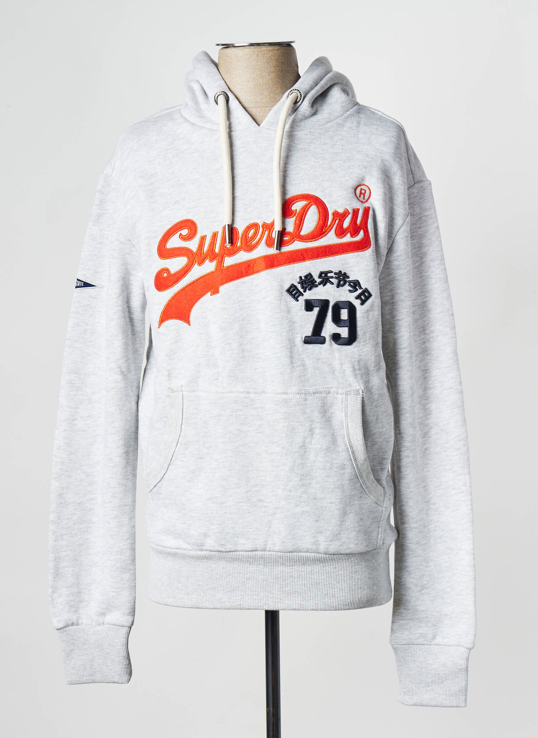 Mikroskopas pilka SUPERDRY vyras