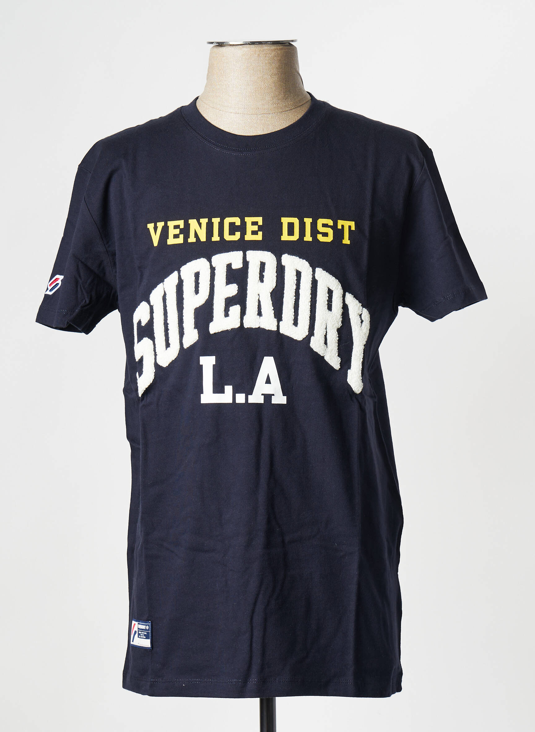 T-marškinys mėlyna SUPERDRY vyras