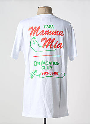 T-marškinys baltas ON VACATION moteris