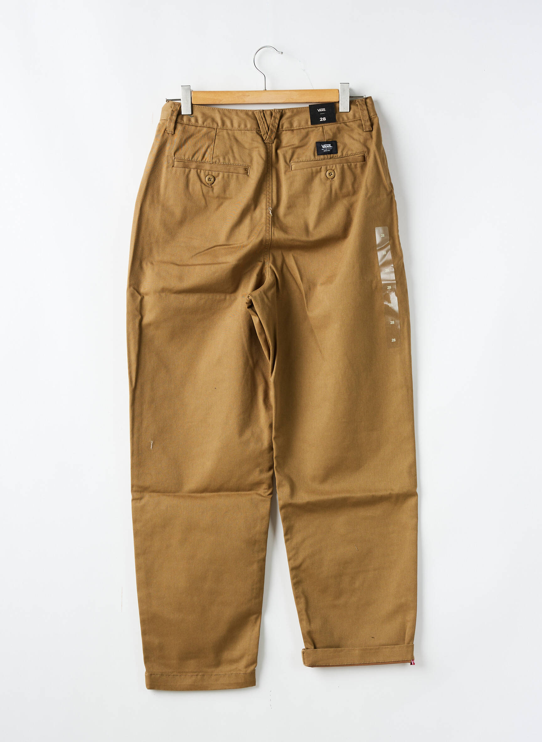 Chino kelnė rudas VANS moteris