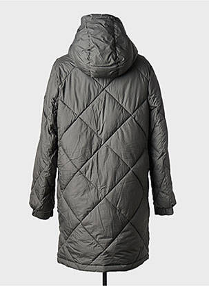 Pūkinė striukė pilka ECOALF moteris