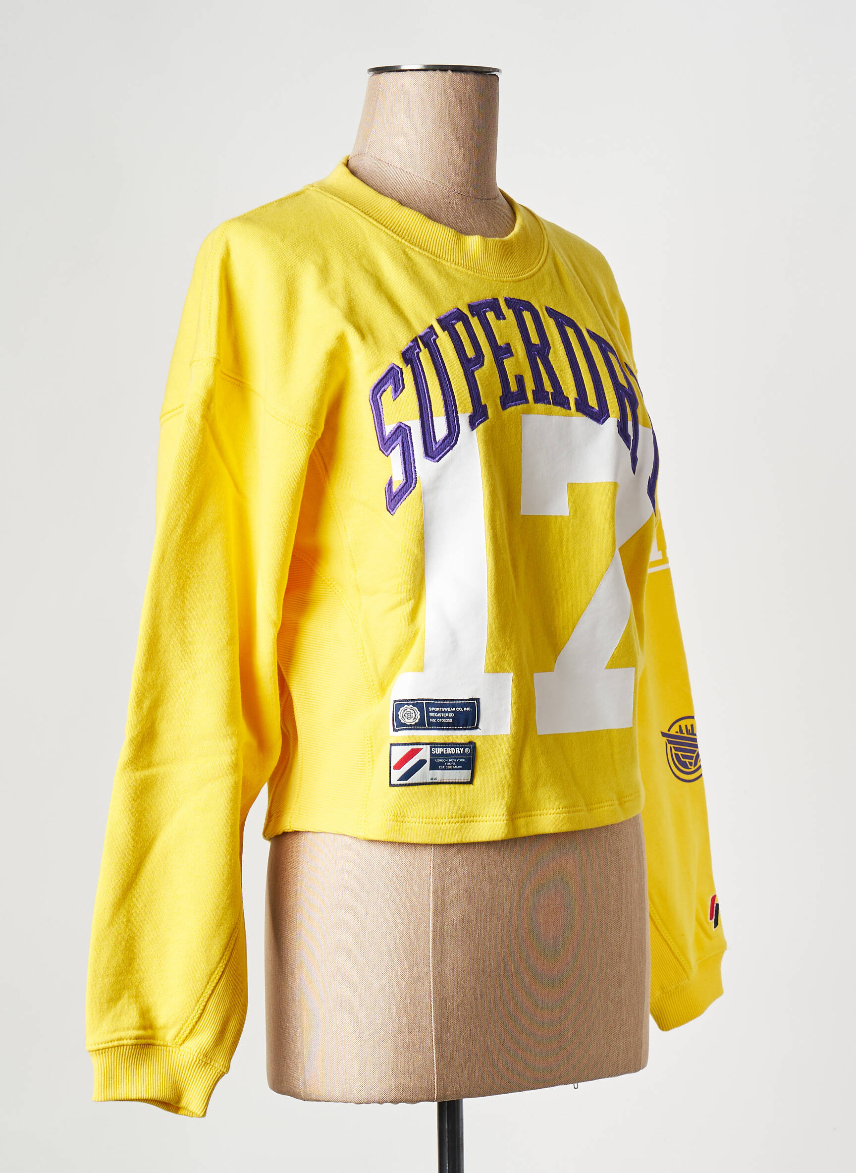 Mikroskopas geltona SUPERDRY moteris