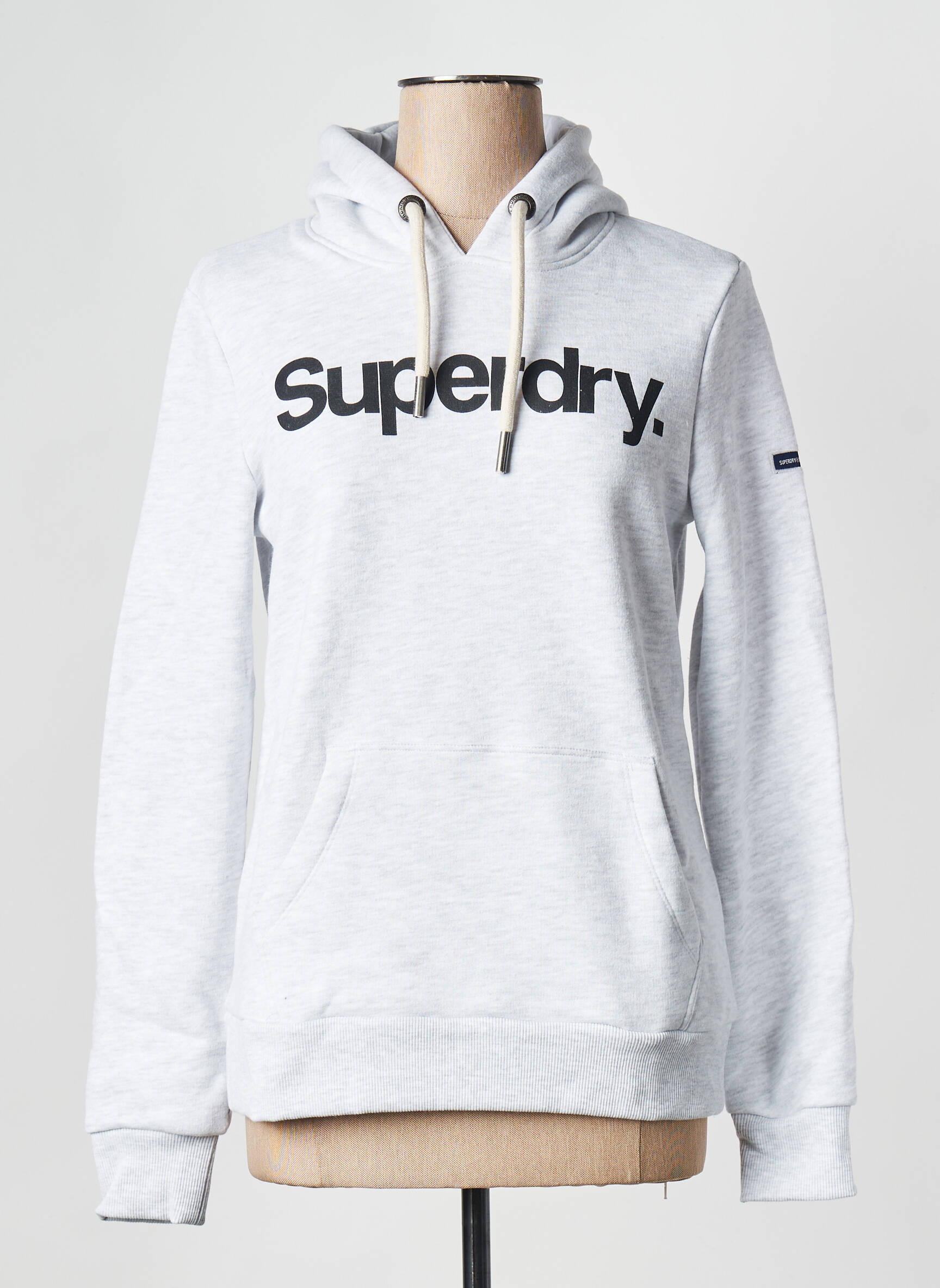 Mikroskopas pilka SUPERDRY moteris