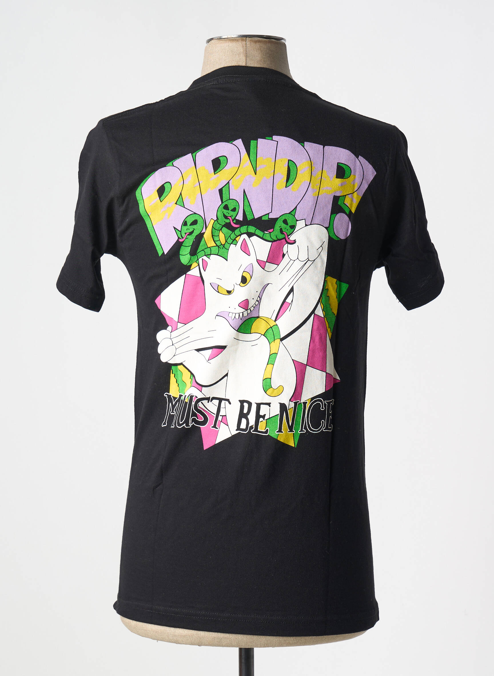 T-marškinys juodas RIPNDIP vyras
