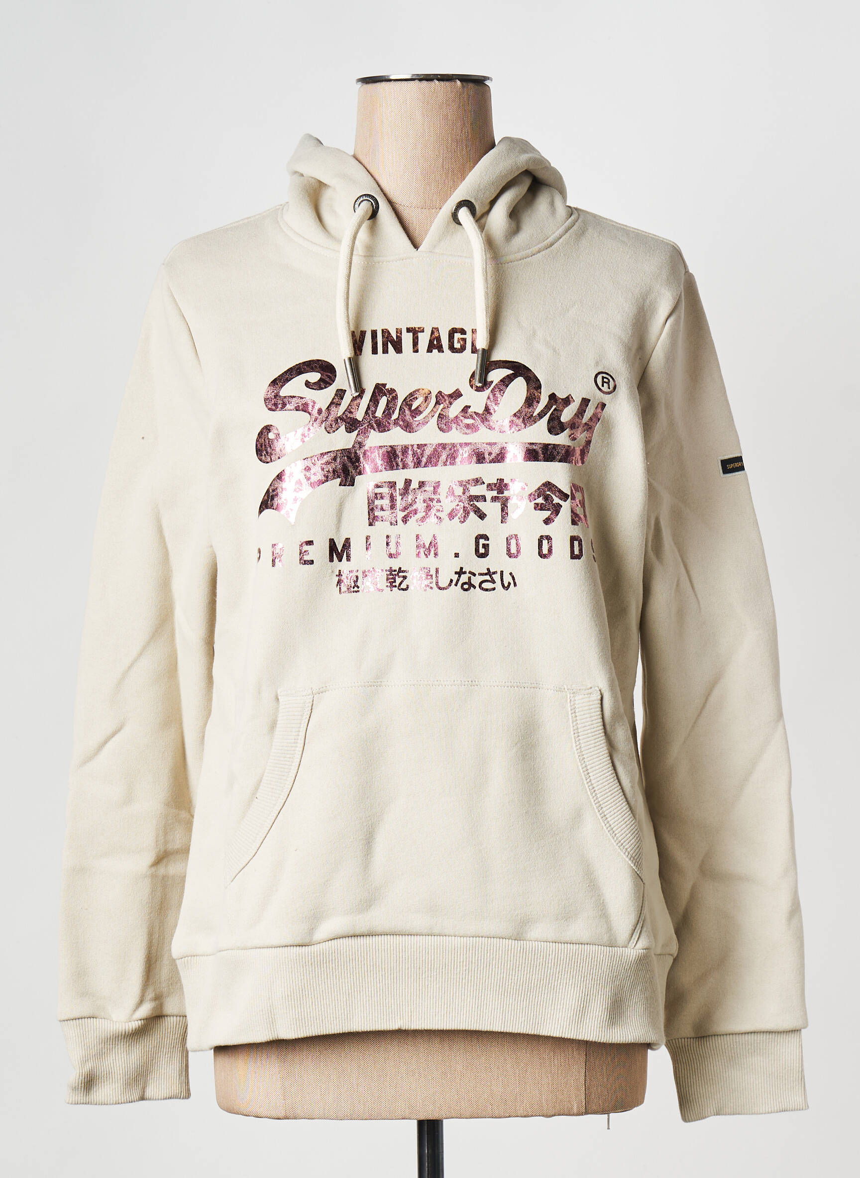 Mikroskopas bežinis SUPERDRY moteris