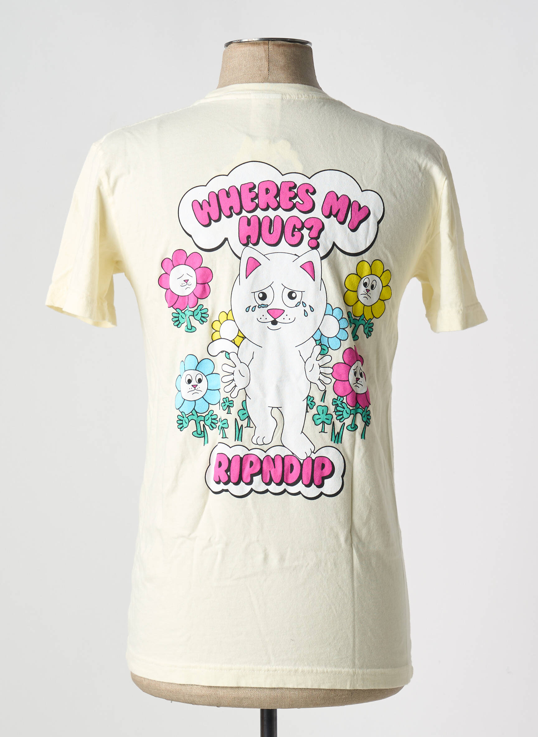 T-marškinys bežinis RIPNDIP vyras