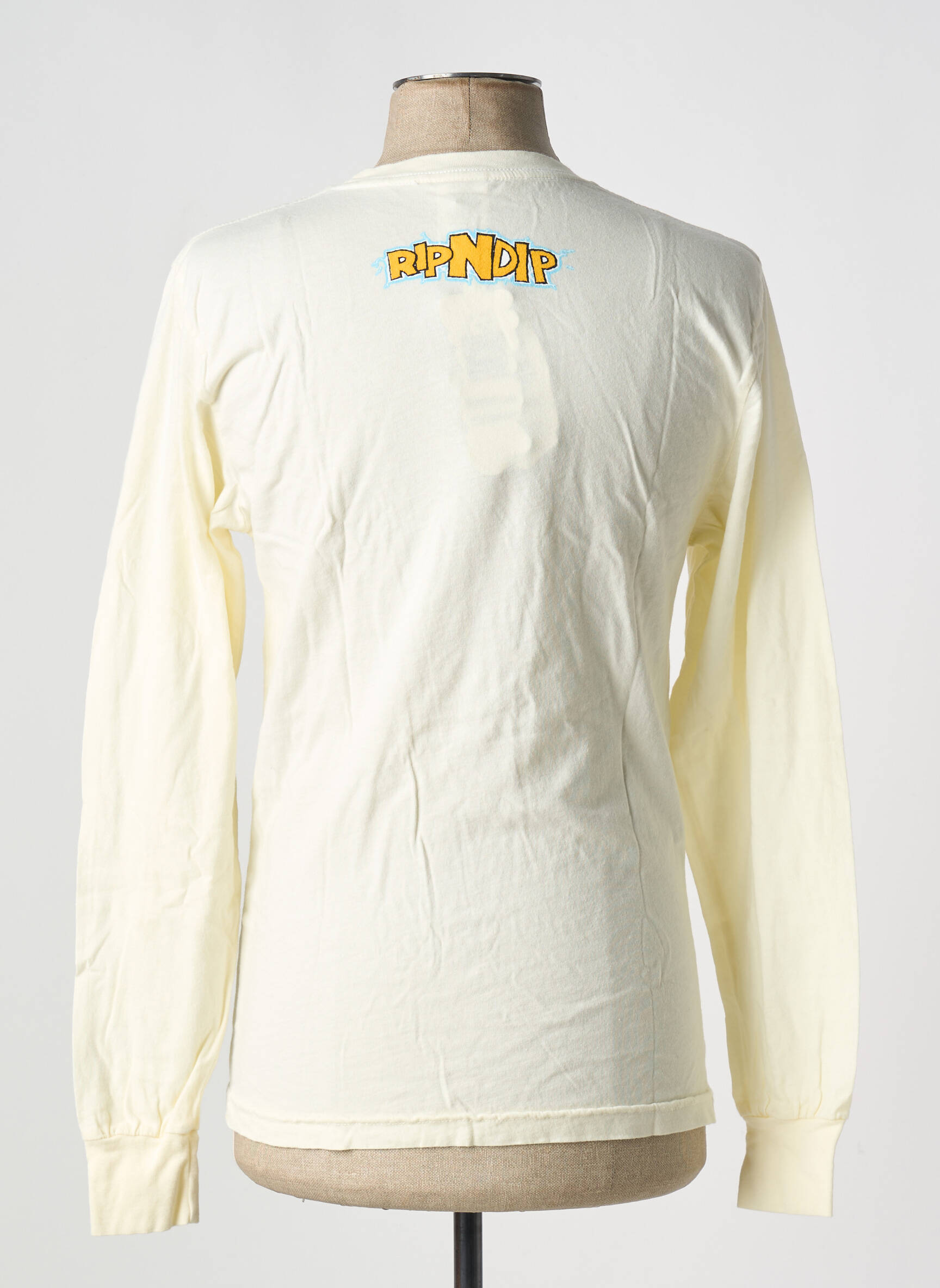 T-marškinys baltas RIPNDIP vyras