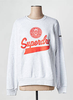 Mikroskopas pilka SUPERDRY moteris
