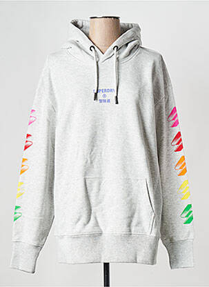 Mikroskopas pilka SUPERDRY moteris