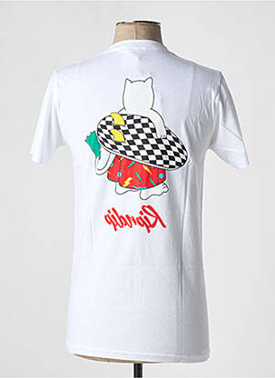 T-marškinys baltas RIPNDIP vyras