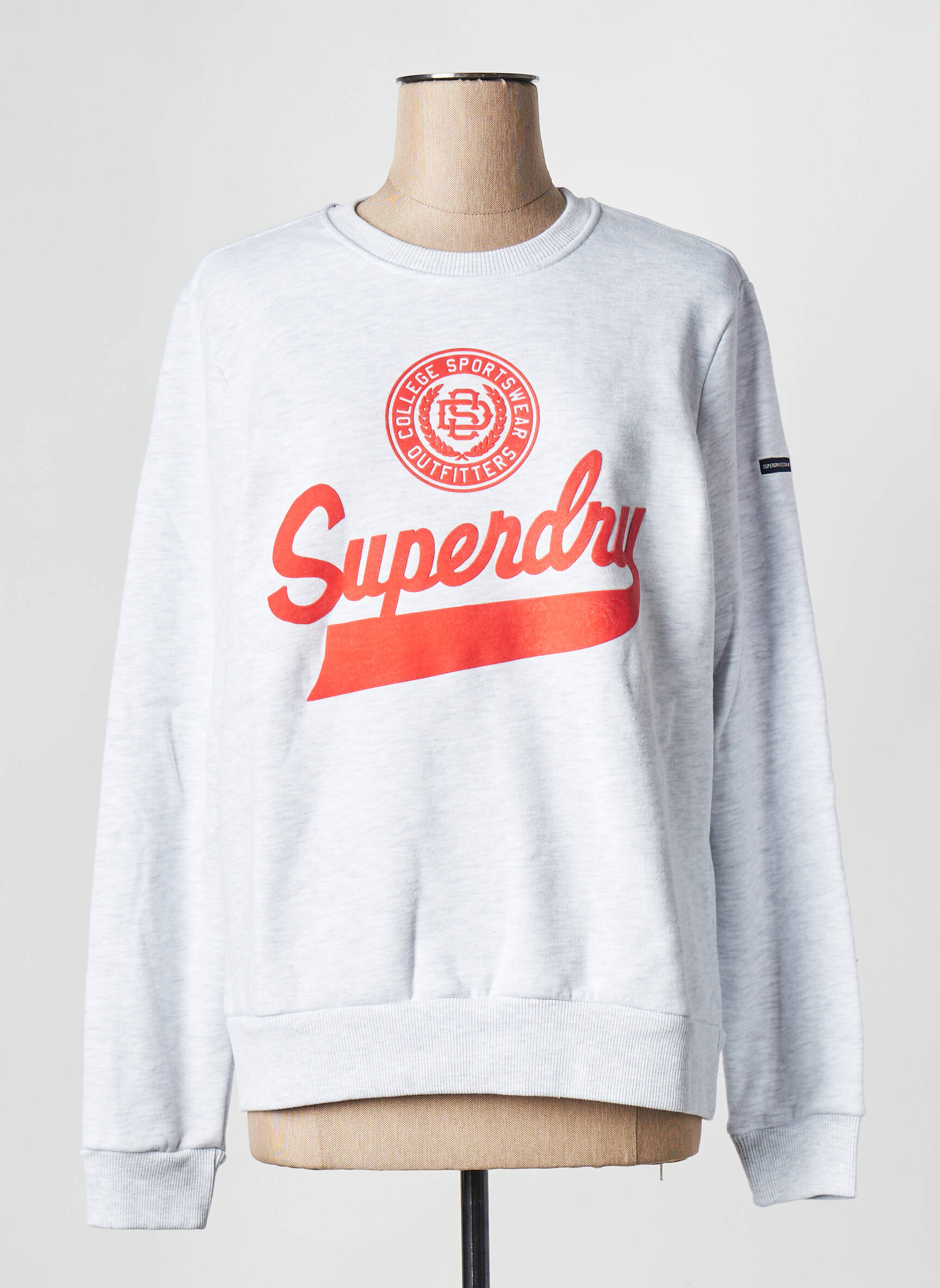 Mikroskopas pilka SUPERDRY moteris