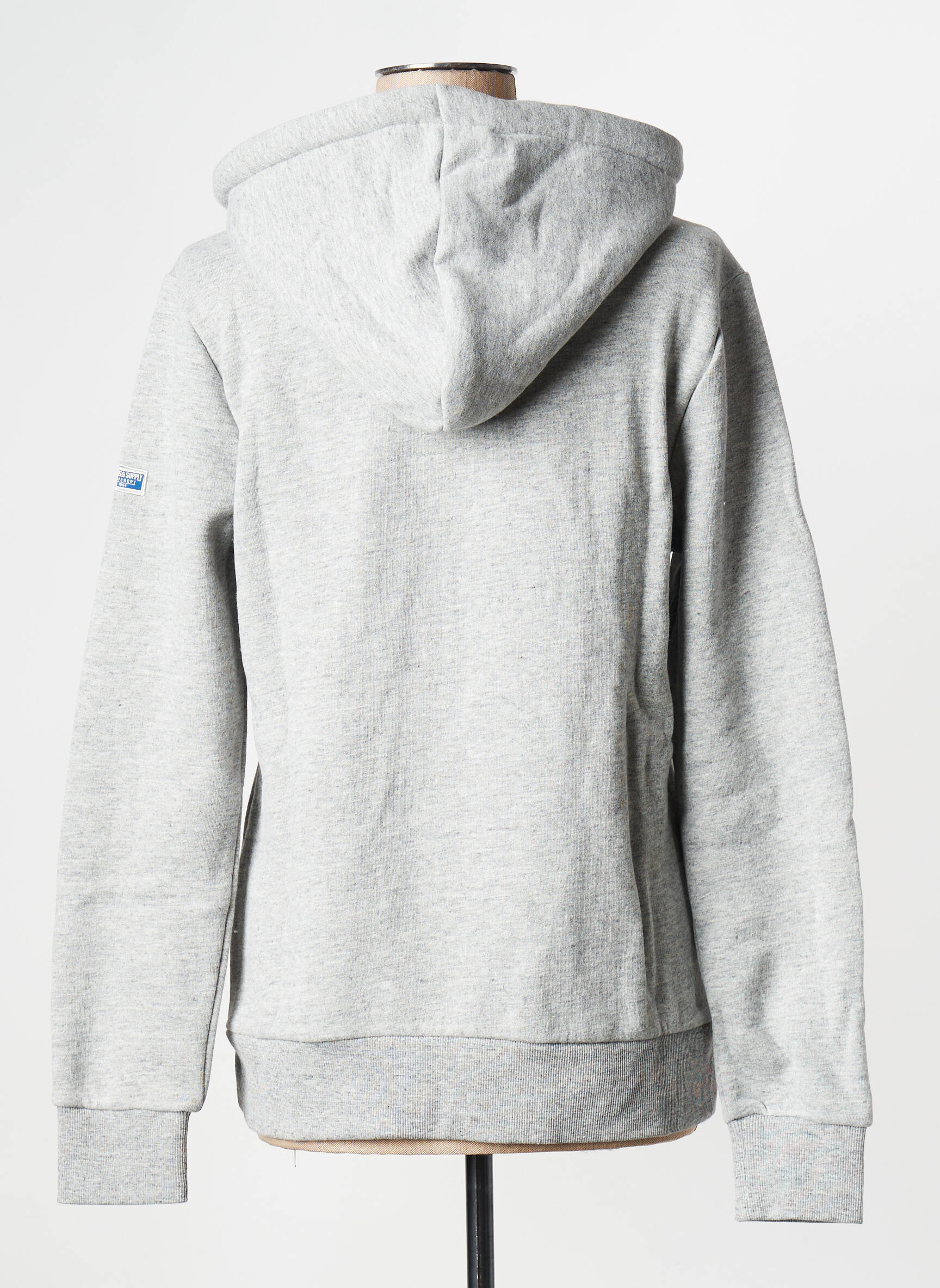 Mikroskopas pilka SUPERDRY moteris