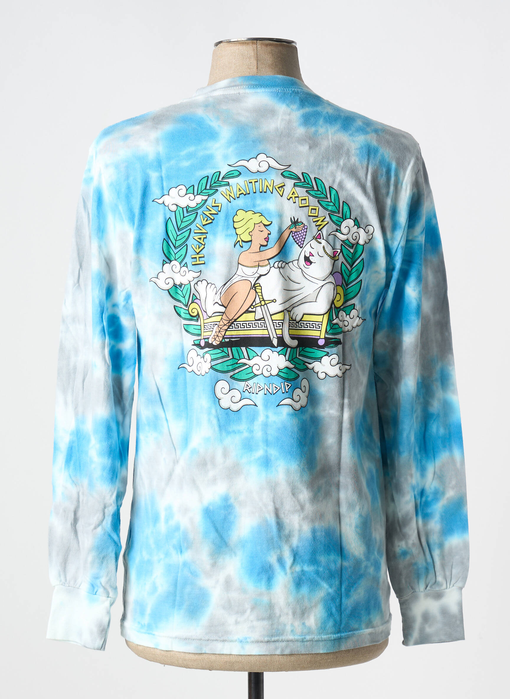 T-marškinys mėlyna RIPNDIP vyras