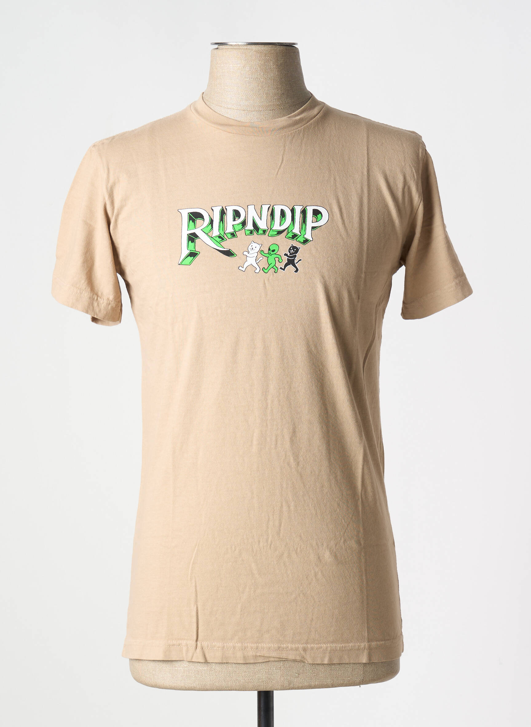 T-marškinys bežinis RIPNDIP vyras